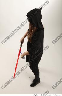 19 2018 01 ANGELIA STANDING POSE WITH LIGHTSABERS